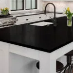 Absolute Black Granite kitchen