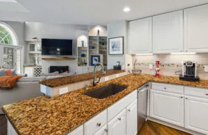 Giallo Florito Granite kitchne countertops