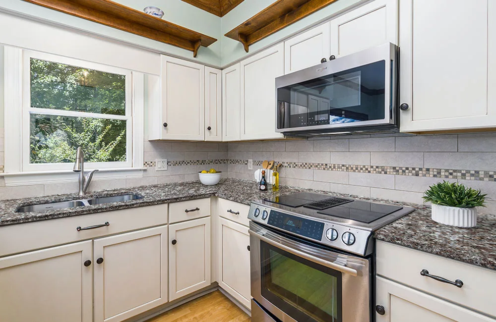 Rosy Pink kitchen countertop