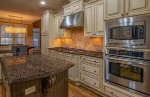 desert-brown kitchen