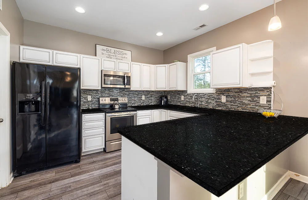 kitchen Galaxy Black Granite