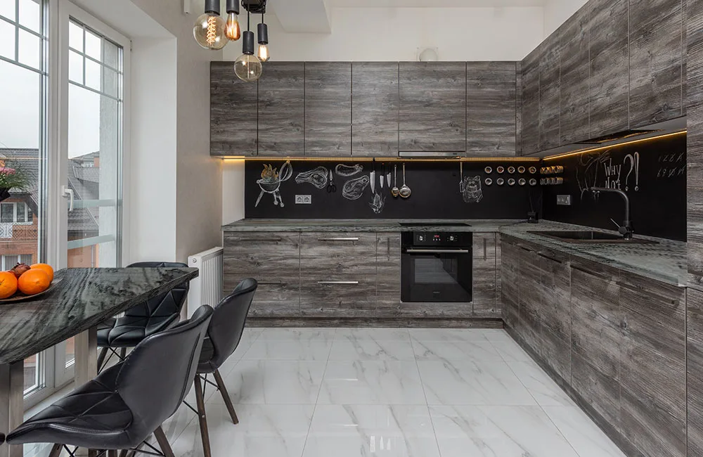 marble kitchen countertop